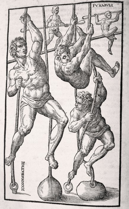 Preview of the first image of Girolamo Mercuriale - De Arte Gymnastica - 1573.