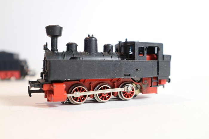 Image 2 of Märklin H0 - 3003/3032/3087 - Steam locomotive with tender, Tender locomotive - BR 81, BR 24 and 0-