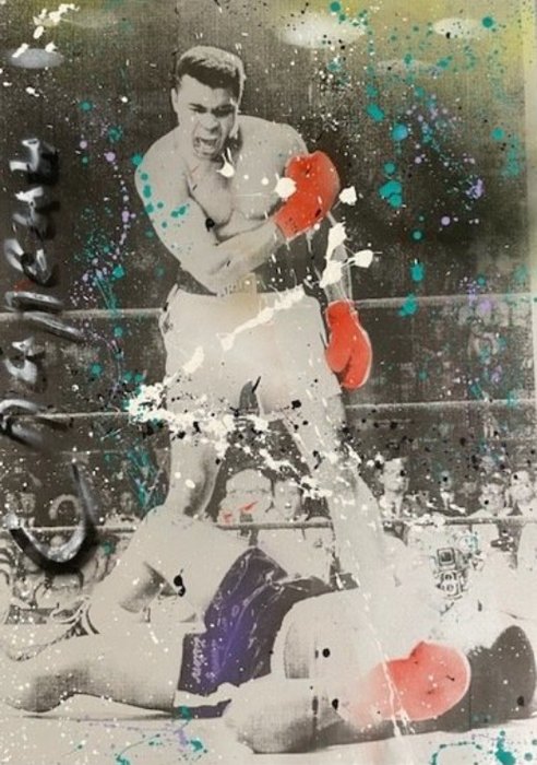 Preview of the first image of Ronald Chapeau (1969) - Muhammad Ali - Platinum K.O..