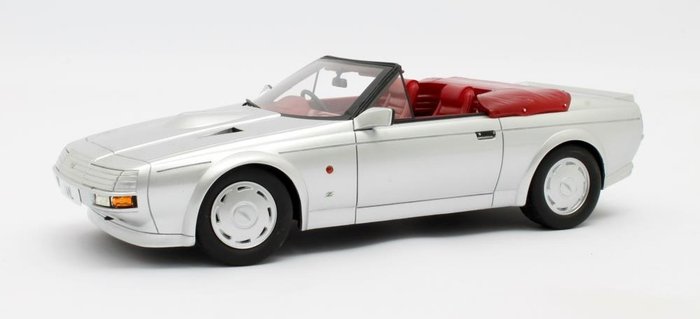 Preview of the first image of Cult Scale Models - 1:18 - Aston Martin Zagato Spyder 1987 Zilver - CML034-2.