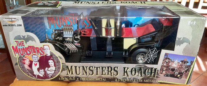 Preview of the first image of Ertl - 1:18 - The Munsters - Munsters Coach - 1927 Ford T.