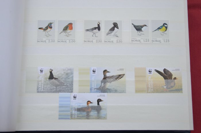 Image 3 of Europe - Themed lot:Birds of Europe -- Vogels -- Birds