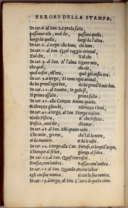 Image 3 of Stefano Colonna - I Sonetti, Le Canzoni, et i Triomphi di M. Laura in risposta di M. Francesco Petr