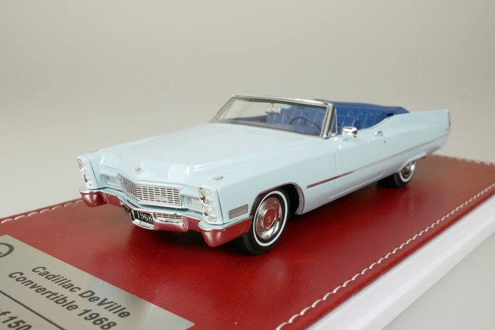 Preview of the first image of GIM - 1:43 - Cadillac DeVille open convertible - 1968 - #108 of 150 pieces.