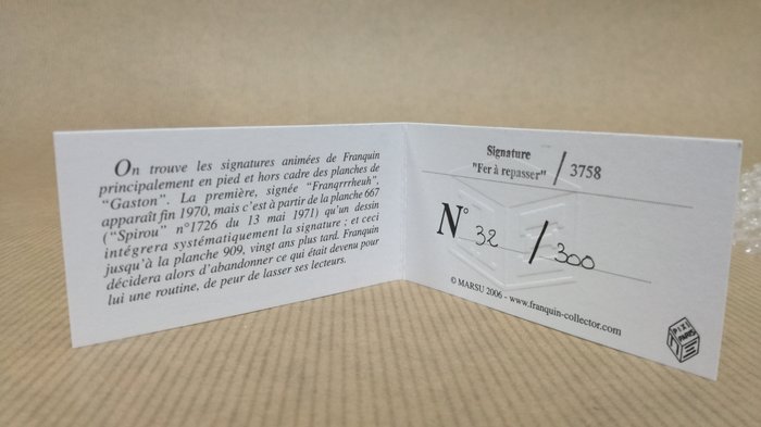 Image 3 of Les Signatures de Franquin - Pixi 3758 - Fer à repasser - (2006)