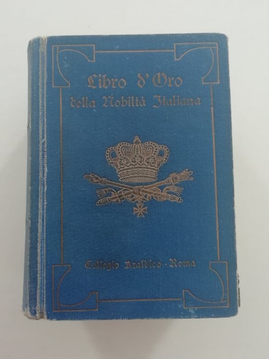 Preview of the first image of Collegio Araldico - Libro d'oro della Nobiltà Italiana. Volume VII 1926-32 - 1931.