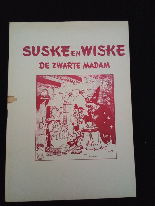 Preview of the first image of Suske en Wiske - De zwarte madam - niet geautoriseerde uitgave - Stapled - First edition - (1969).