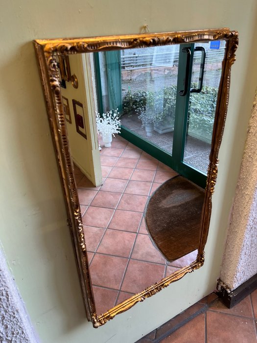 Image 2 of Wall mirror - Gilt, Wood - 20th century