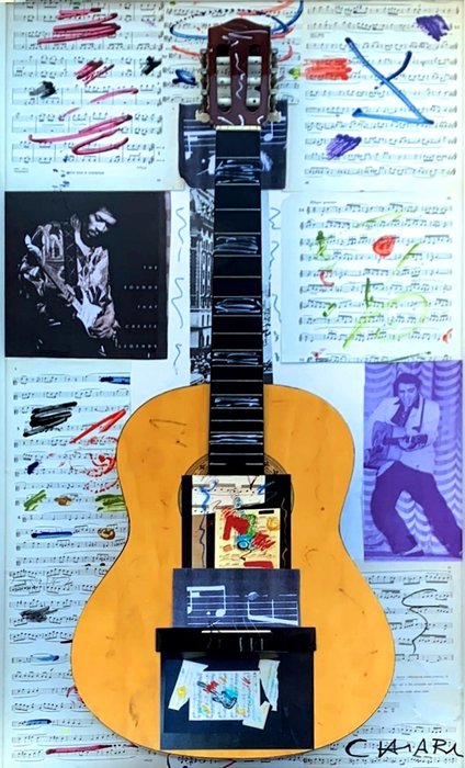Preview of the first image of Giuseppe Chiari (1926-2007) - Chitarra.
