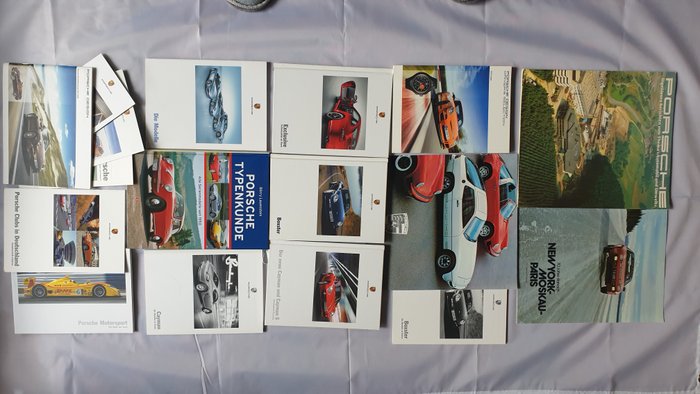 Preview of the first image of Brochures/catalogues - 17 Porsche Brochures & Catalogues - Porsche - 1990-2000.