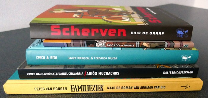 Image 3 of Graphic Novels in kleur - Diverse titels - zie beschrijving - Hardcover - First edition - (2010/201