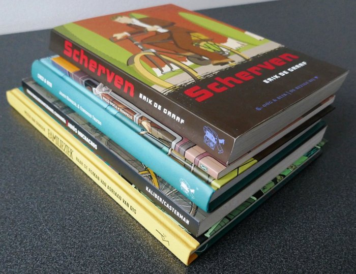 Image 2 of Graphic Novels in kleur - Diverse titels - zie beschrijving - Hardcover - First edition - (2010/201
