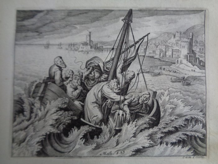 Image 3 of Mattheus Merian / Nikolaes Visscher - Bybel printen, Vertoonende de voornaemste historien der Heyli