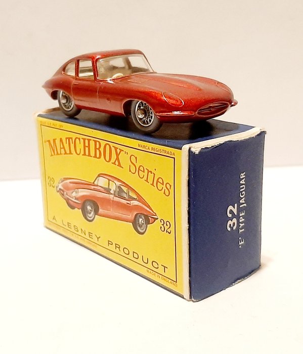 Image 2 of Matchbox - 1:64 - Jaguar E Type (32) - Lesney Toys