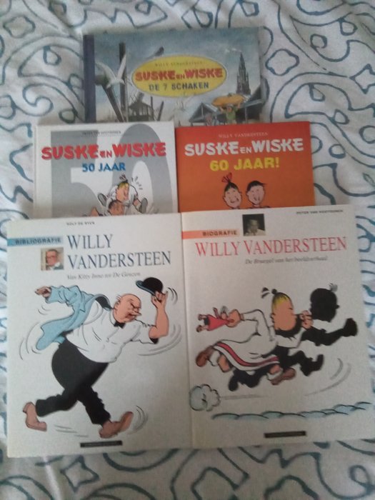 Preview of the first image of Suske en Wiske - Diverse titels - zie beschrijving - Hardcover - First edition - (1995).