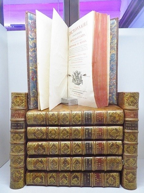 Preview of the first image of Dictionnaire universel françois et latin, vulgairement appelé Dictionnaire de Trévoux - 1771.