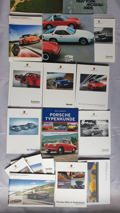 Image 3 of Brochures/catalogues - 17 Porsche Brochures & Catalogues - Porsche - 1990-2000