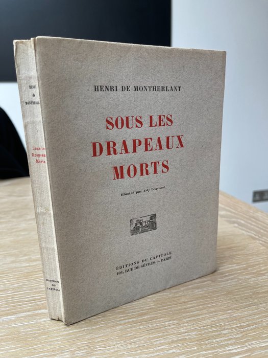 Image 2 of Henry de Montherlant / Edy Legrand - Sous Les Drapeaux Morts - 1929