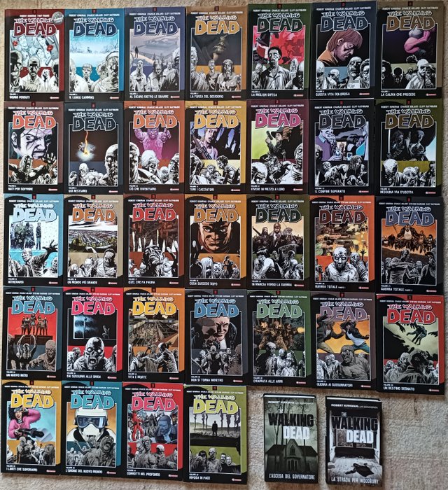 Preview of the first image of The Walking Dead - 1/32 serie completa + 2 volumi - Softcover - (2010/2019).
