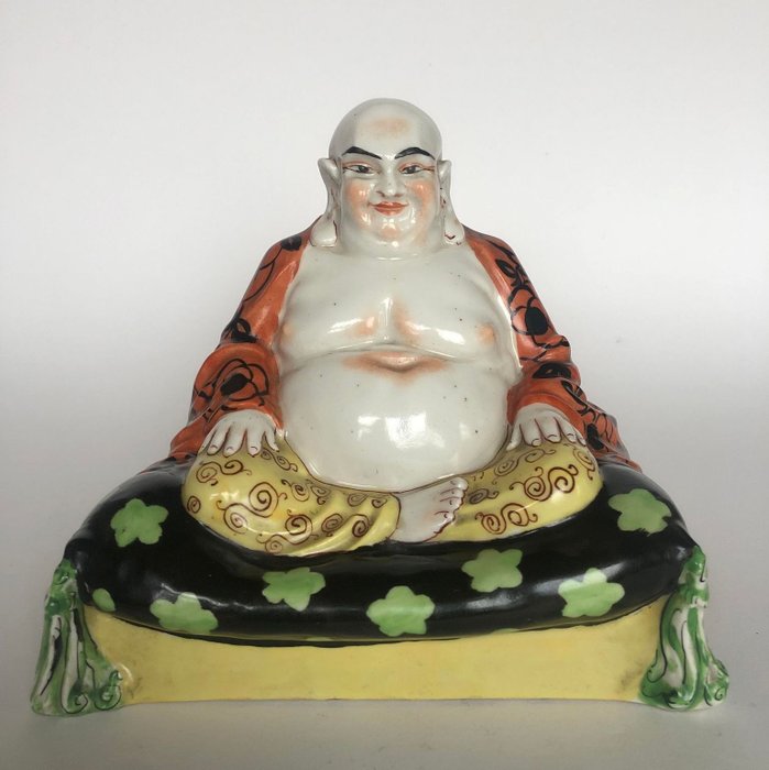 Preview of the first image of buddha - possibly Robj - art deco perfume burner.