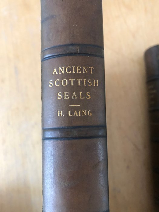 Image 3 of Henry Laing - Descriptive Catalogue ofImpressions, from Ancient Scottish Seals Royal - 1850/1866