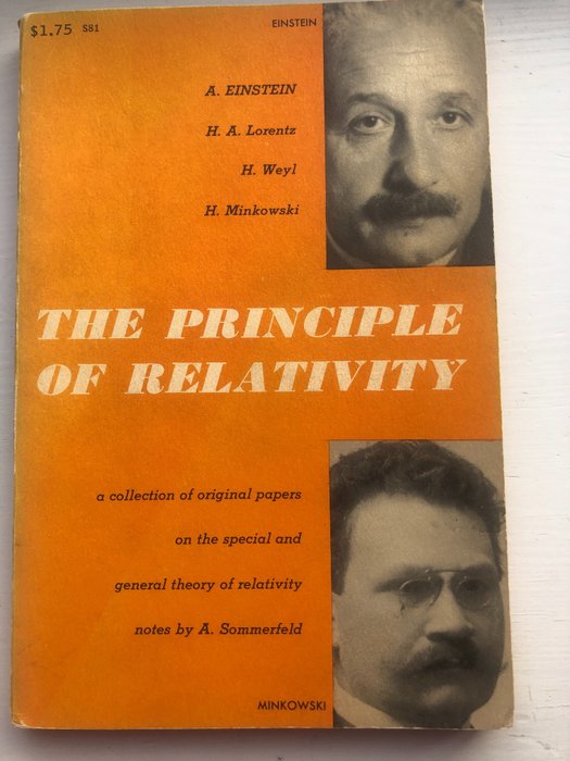 Image 3 of Albert Einstein - The principle of Relativity/The meaning of Relativity/ The Evolution of Physics.