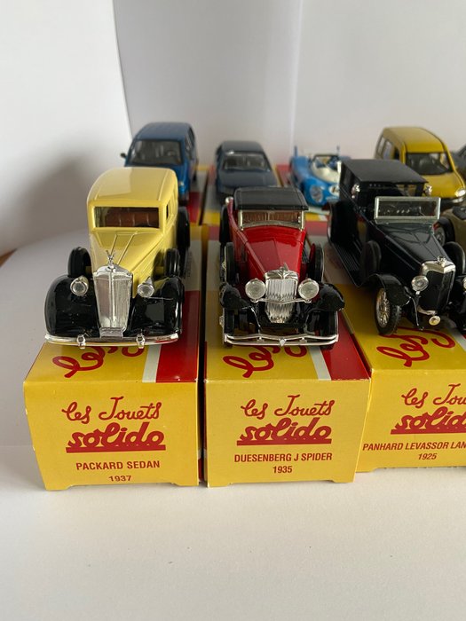 Image 3 of Solido Hachette - 1:43 - Bugatti Royale, Talbot T23 etc… - Re-edition