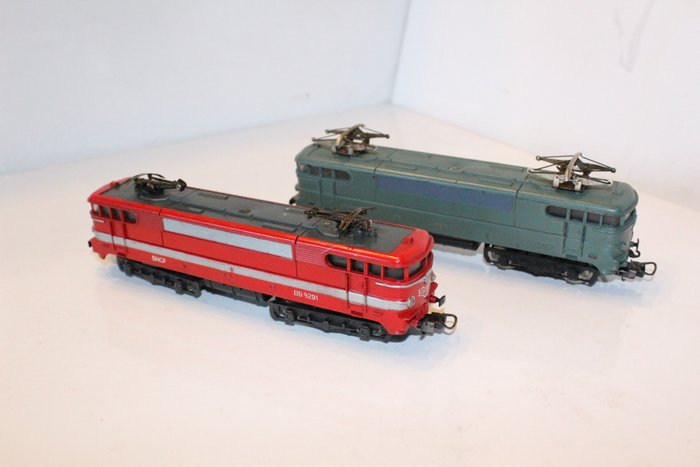 Image 2 of Lima H0 - 8033/80021 - Electric locomotive - BB 9291, "Capitoline" and BB 9210 - SNCF