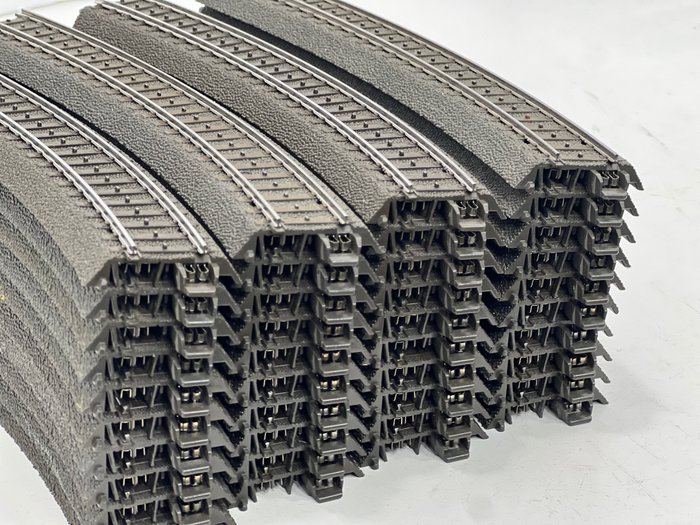Image 2 of Märklin H0 - 24130 - Tracks - 50 Curved C Rail