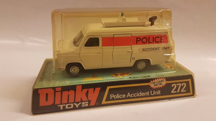 Image 2 of Dinky Toys - 1:43 - ref. 272 Ford Transit Police Accident Unit - Mint condition in box