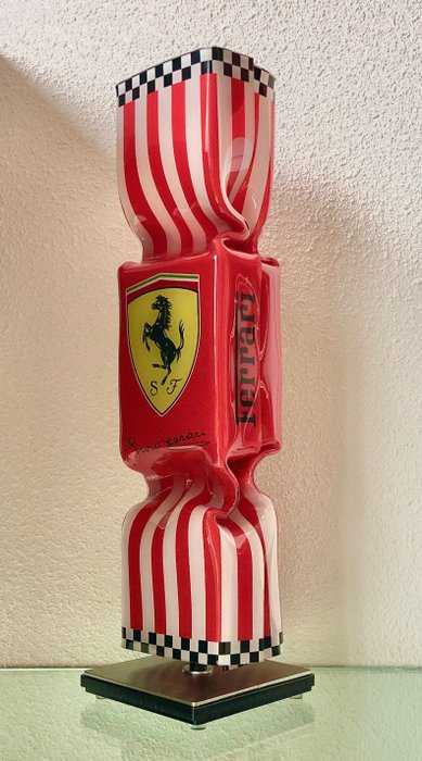 Preview of the first image of Decorative object - Pop Art Candy - Ferrari - After 2000.