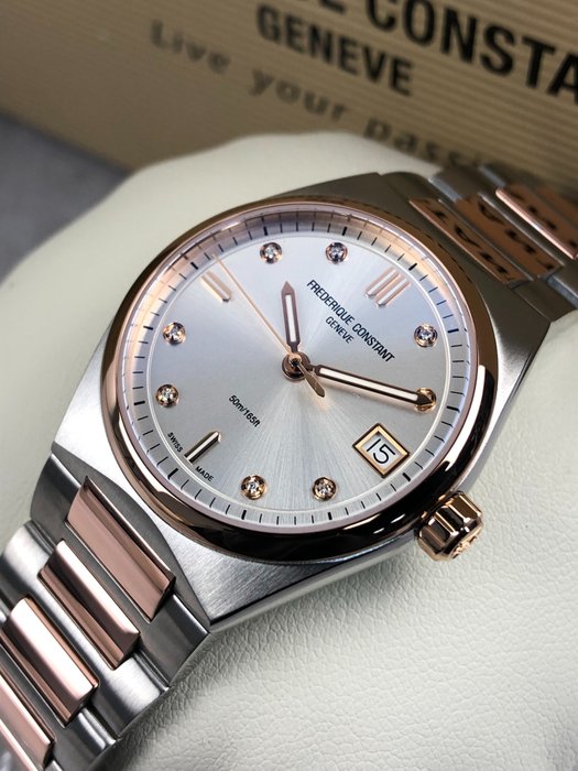 Preview of the first image of Frédérique Constant - Highlife Lady Diamonds - FC-240VD2NH2B - Women - 2011-present.