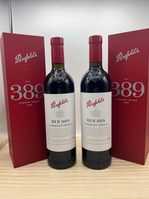 2020 Penfolds BIN 389 Cabernet Shiraz - South Australia - 2 Bottles (0.75L)