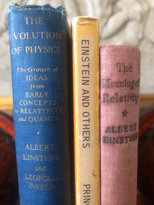 Image 2 of Albert Einstein - The principle of Relativity/The meaning of Relativity/ The Evolution of Physics.