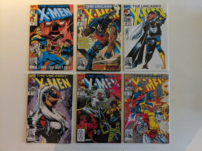 Image 3 of Uncanny X-Men #281 – 296 + Annual 16 - First Bishop and Mikhail Rasputin - First edition - (1991/19