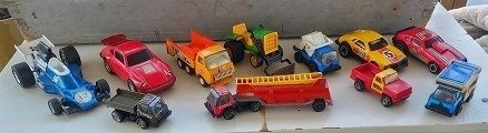 Preview of the first image of Tonka - Car Collection with 11x Models - 1980-1989.