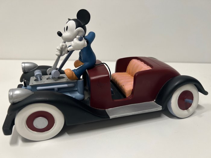 Image 2 of Mickey in a fancy car - with original packaging