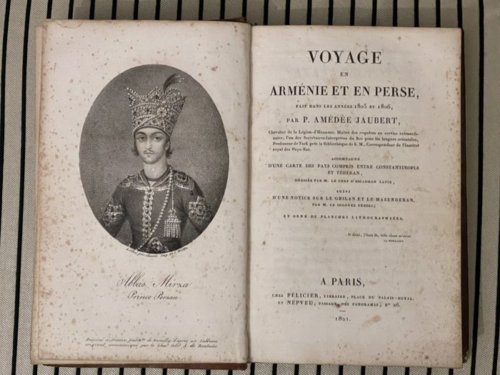 Preview of the first image of P. Amédée Jaubert - Voyage en Arménie et en Perse - 1821.