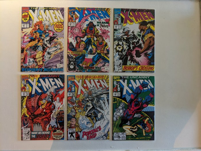 Preview of the first image of Uncanny X-Men #281 – 296 + Annual 16 - First Bishop and Mikhail Rasputin - First edition - (1991/19.