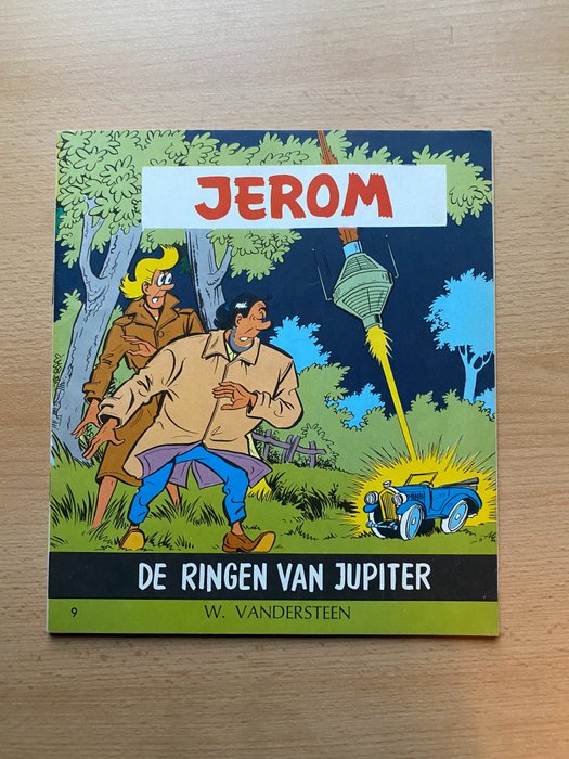 Preview of the first image of Jerom 9 - De ringen van Jupiter - Stapled - First edition - (1966).