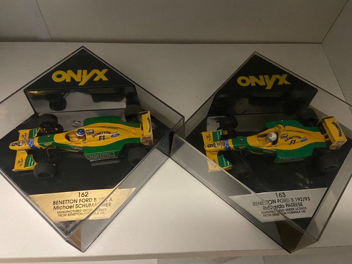 Preview of the first image of Onyx - 1:43 - Benetton Ford Schumacher and Patrese.