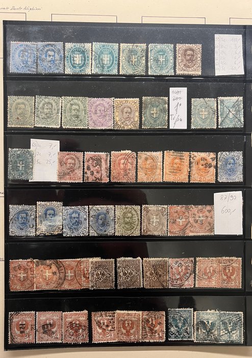 Image 2 of Italian Kingdom and Republic 1863/1945 - Beautiful collection of Italian stamps, mainly used. Inclu
