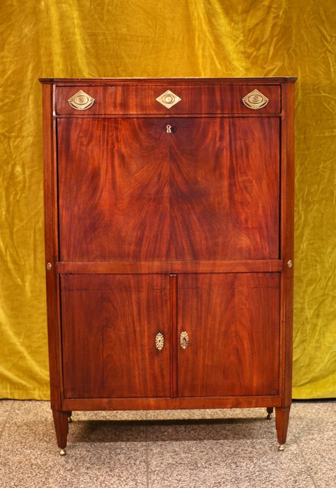 Image 3 of Secrétaire à abattant - Mahogany - Late 18th / early 19th century