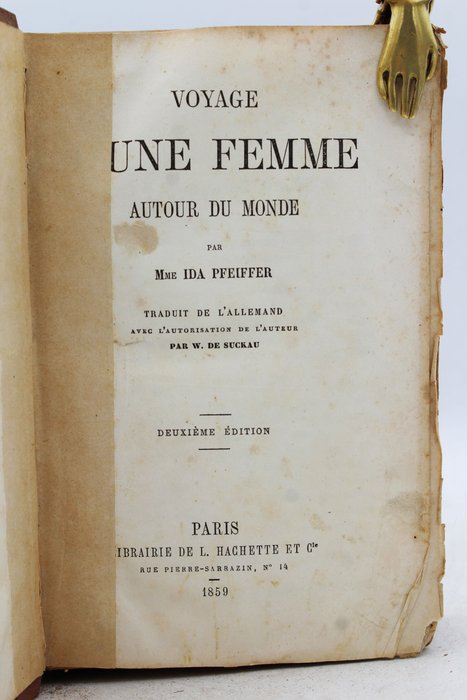 Image 3 of Mme Ida Pfeiffer - Voyage d'une Femme autour du Monde - 1859