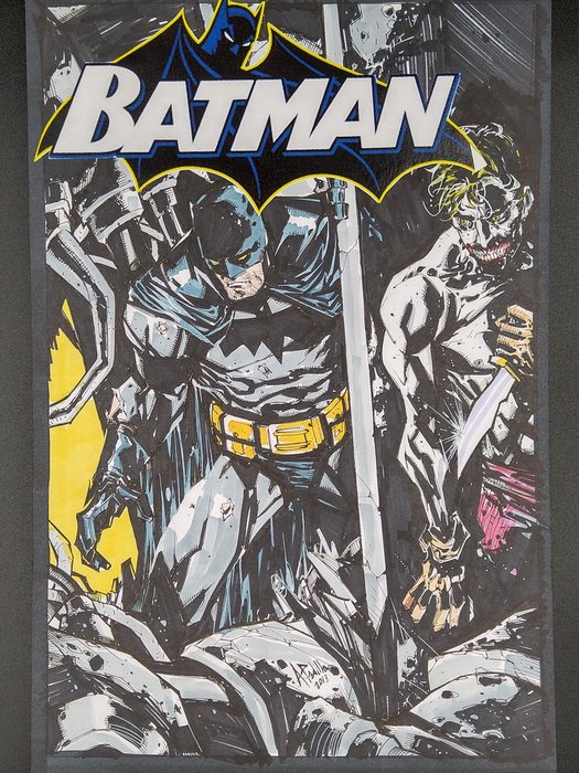 Image 2 of Batman - Batman vs Joker - First edition