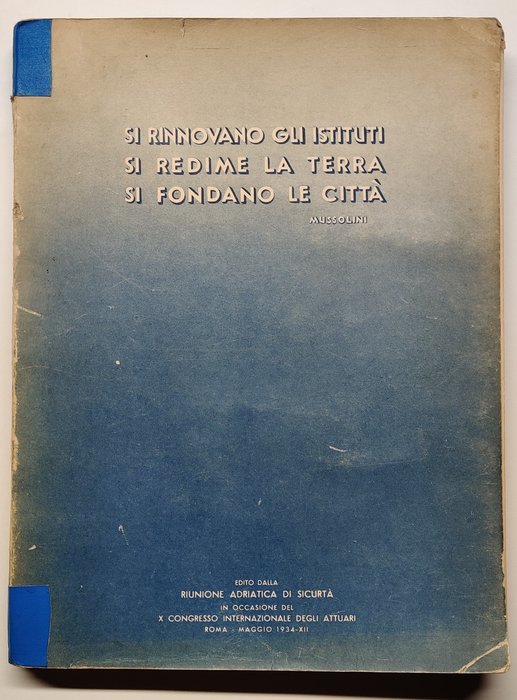 Image 2 of Mussolini - Si Rinnovano Gli Istituti Si Redime La Terra... - 1934