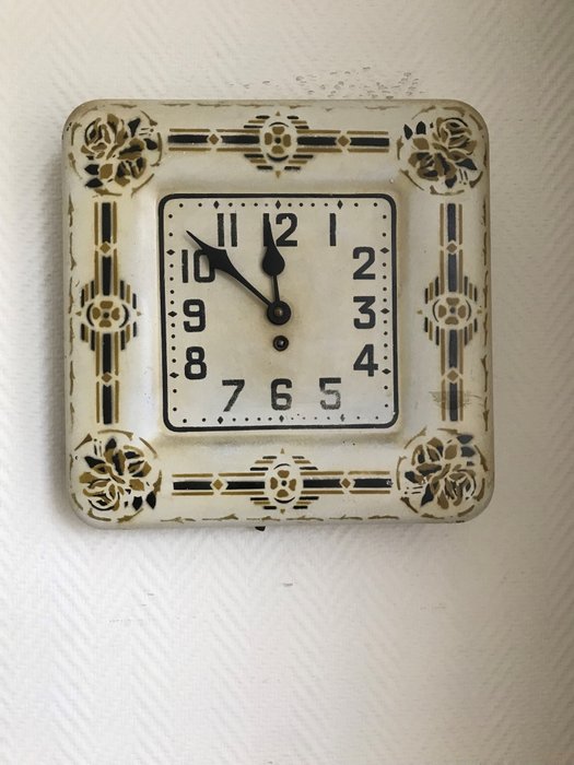Preview of the first image of Japy Frères et Cie, Beaucourt France. - Beautiful Art Deco clock with a pendulum clock.