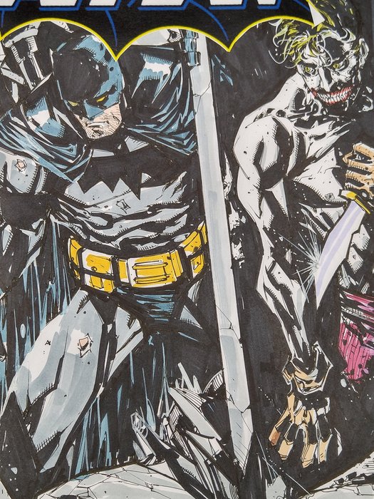 Preview of the first image of Batman - Batman vs Joker - First edition.