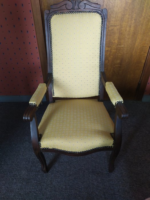 Image 2 of Voltaire armchair - Wood - First half 20th century
