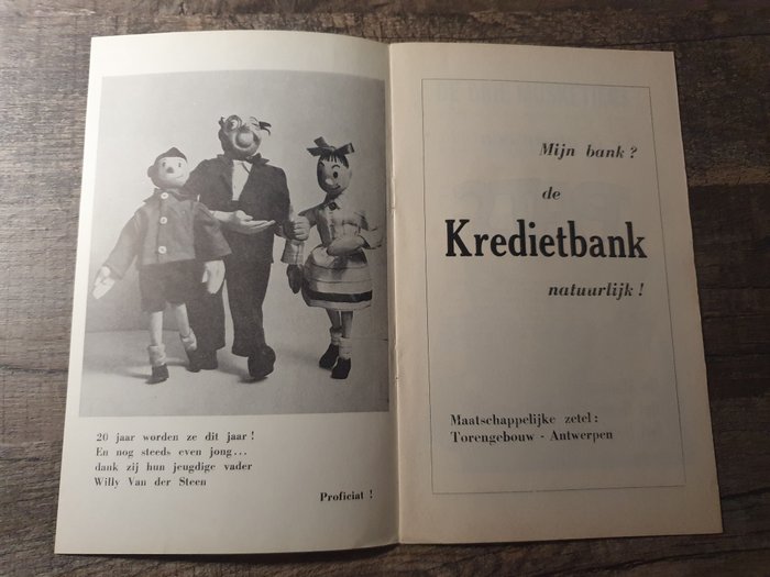 Image 2 of Suske en Wiske - Pats poppenspel programmaboekje - Publiciteit vierkleurenreeks deel 67 + 68 - Stap